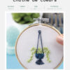 KIT BRODERIE GREEN - CHAÎNE DE COEURS – Image 4