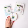 KIT BRODERIE GREEN - CHAÎNE DE COEURS – Image 3
