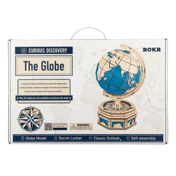 globe-terrestre-bleu-puzzle-3d-wooden-model-kit-mykitdiy-packaging