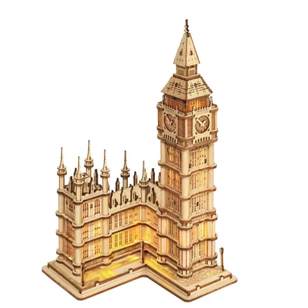 puzzle-3d-bois-wooden-model-big-ben-lumineux-tg507-bois-rolife-kit-