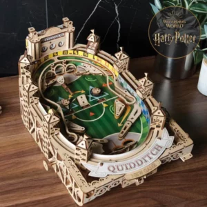 Flipper Quidditch Harry Potter kit puzzle 3d bois wooden model ugears pinball à monter soi même diy mykitdiy