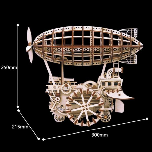 BallonDirigeableZeppelinDétailsMécaniques