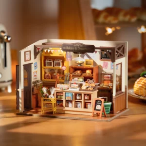 ROLIFE - La pâtisserie de Becka - Maquette 3D Beckas Baking House intérieur boulangerie