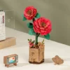ROKR - Puzzle 3D - Camélia Rouge Camelia Rouge Assemblage