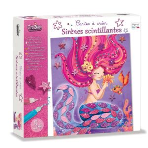 Cartes à créer Sirènes scintillantes