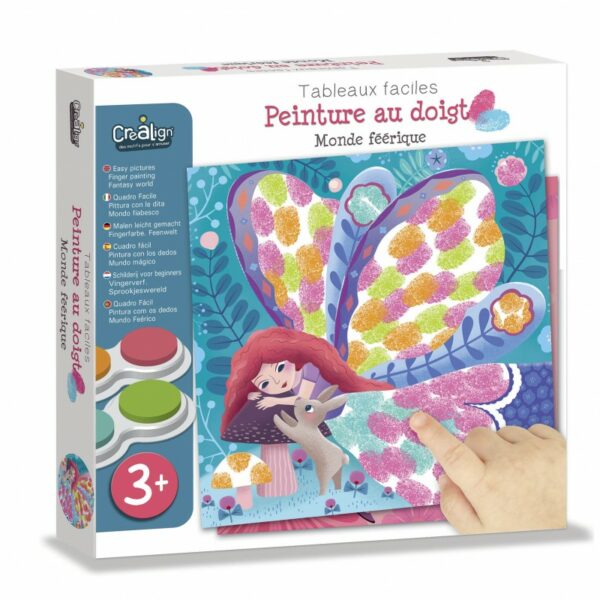 Coffret peinture au doigt 'Monde féérique'