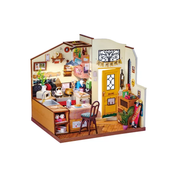 ROLIFE - Cuisine Cozy - Maquette 3D Cuisine miniature vue de face