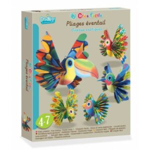 crea-facile-pliages-eventails-oiseaux-exotiques-Crealign-Exotic-Bird-Fan-kit-mykitdiy