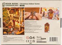 Serre-livres DIY - Scène d'intérieur de Noël – Image 11