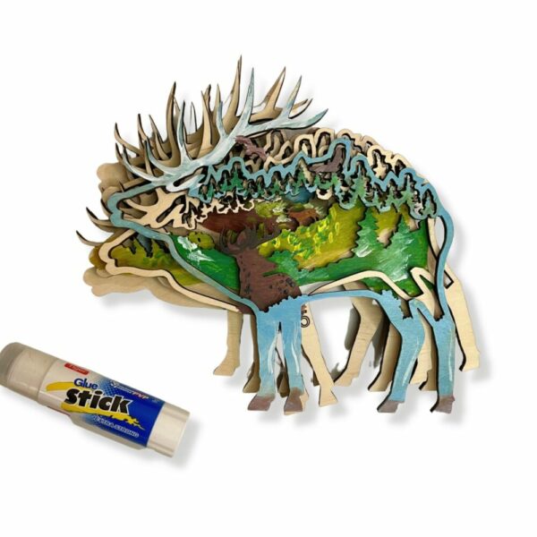 cerf à peindre