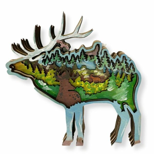 cerf à peindre