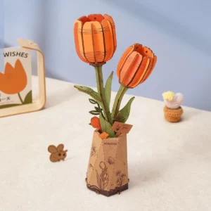 Fleurs en bois