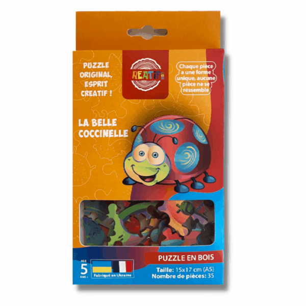 Cokxi la coccinelle - Creatif Wood – Image 2