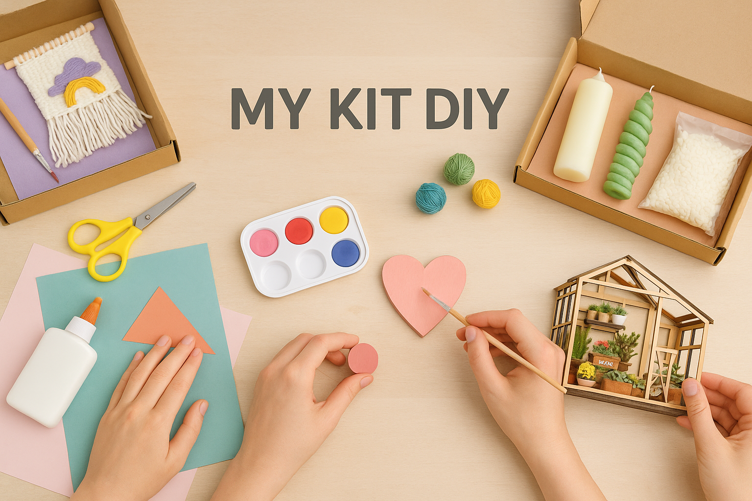 Atelier créatif et bricolage my kit DIY