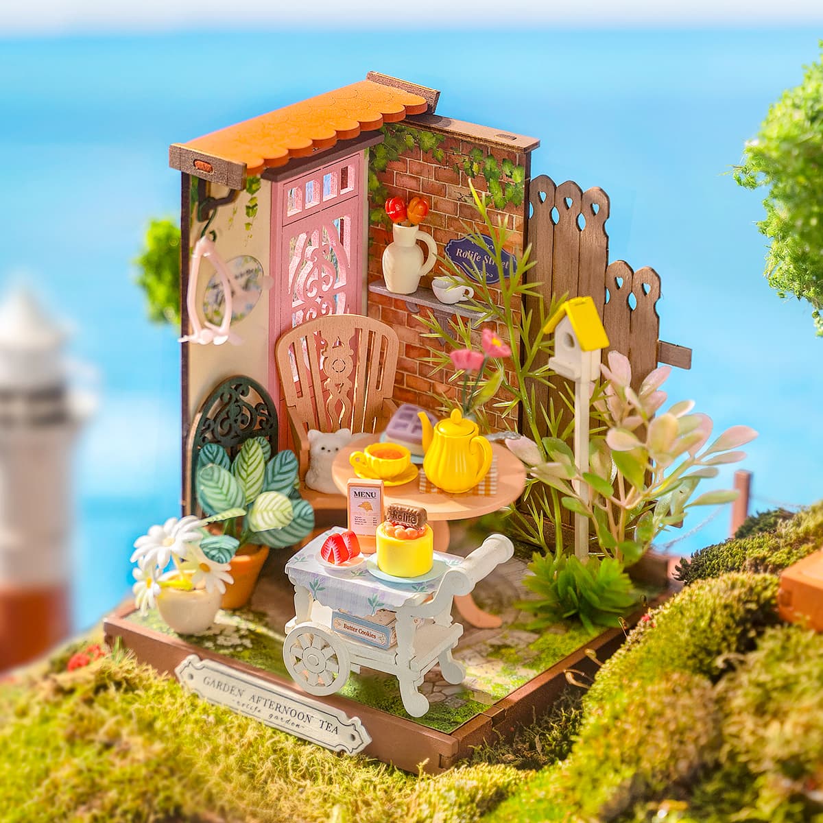 Rolife - Fancy tea yard - Maquette 3D