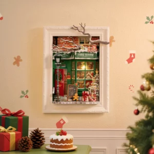 La boutique de jouets du Père Noël - ROLIFE - Cadre