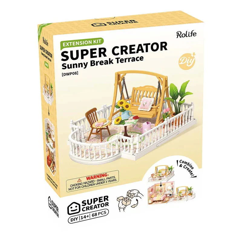 Super Creator - Extension Terrasse ensoleillée - Maquette 3D – Image 3