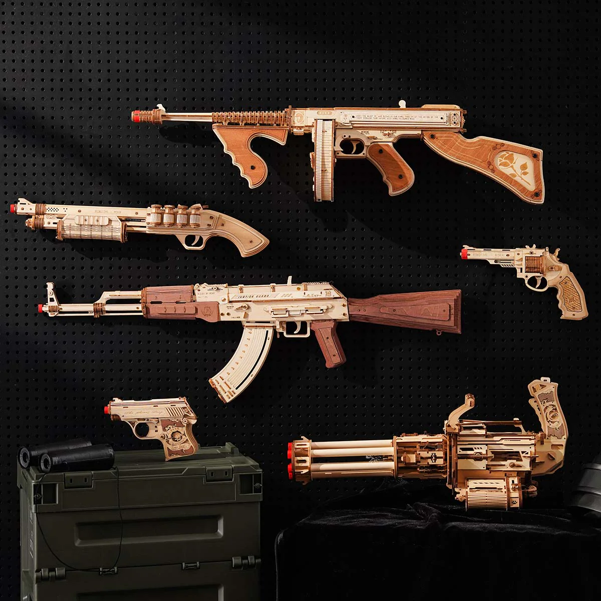 ROKR - pistolet-jouet à canon rotatif - Puzzle 3D – Image 3