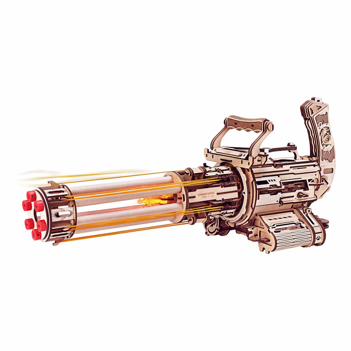 ROKR - pistolet-jouet à canon rotatif - Puzzle 3D – Image 2