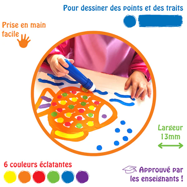 Cléopâtre - p'tits tampons gouache – Image 5