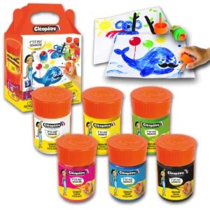 Cléopâtre - p'tits pots gouache